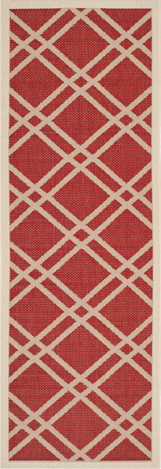 Safavieh Courtyard CY6923 Red/Bone Area Rug 