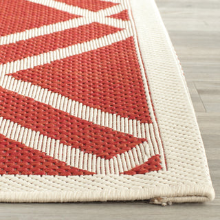 Safavieh Courtyard CY6923 Red/Bone Area Rug 