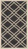 Safavieh Courtyard CY6923 Black/Beige Area Rug main image