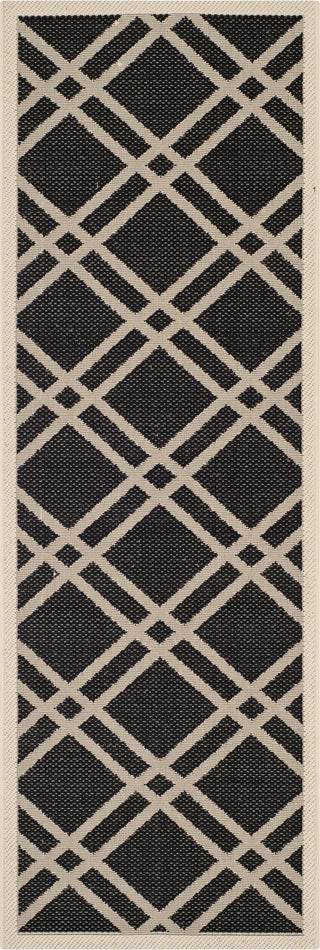 Safavieh Courtyard CY6923 Black/Beige Area Rug 