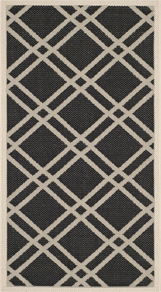 Safavieh Courtyard CY6923 Black/Beige Area Rug 