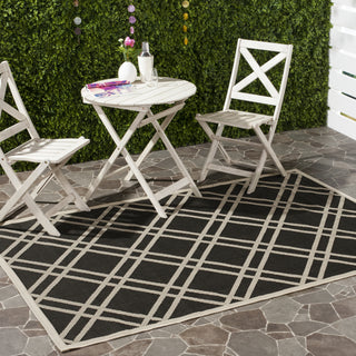 Safavieh Courtyard CY6923 Black/Beige Area Rug 