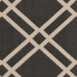 Safavieh Courtyard CY6923 Black/Beige Area Rug 