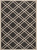 Safavieh Courtyard CY6923 Black/Beige Area Rug 