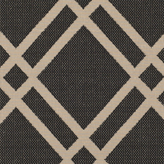 Safavieh Courtyard CY6923 Black/Beige Area Rug 