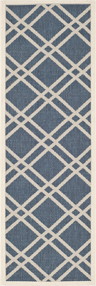 Safavieh Courtyard CY6923 Navy/Beige Area Rug 