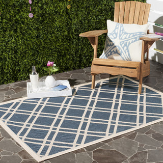 Safavieh Courtyard CY6923 Navy/Beige Area Rug 