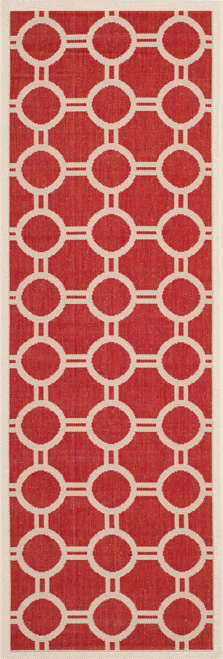 Safavieh Courtyard CY6924 Red/Bone Area Rug 