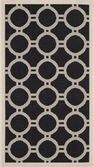 Safavieh Courtyard CY6924 Black/Beige Area Rug main image