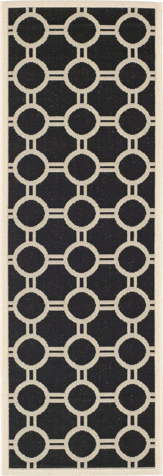 Safavieh Courtyard CY6924 Black/Beige Area Rug 