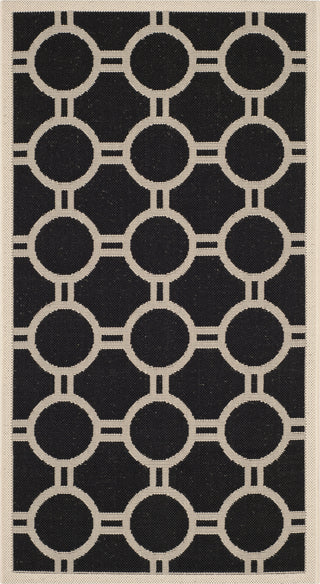 Safavieh Courtyard CY6924 Black/Beige Area Rug 