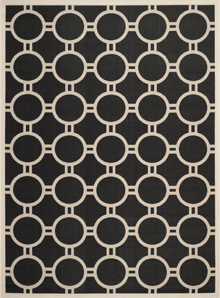 Safavieh Courtyard CY6924 Black/Beige Area Rug 