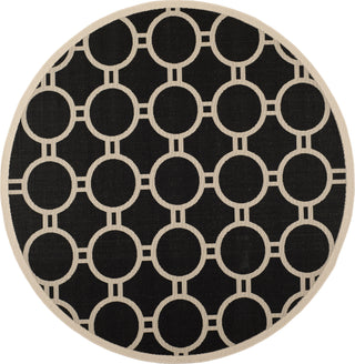 Safavieh Courtyard CY6924 Black/Beige Area Rug 