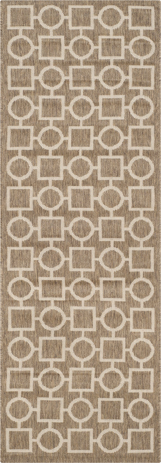 Safavieh Courtyard CY6925 Brown/Bone Area Rug 