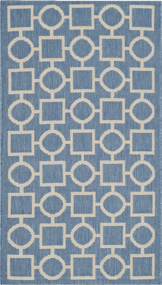 Safavieh Courtyard CY6925 Blue/Beige Area Rug main image