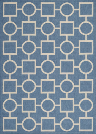 Safavieh Courtyard CY6925 Blue/Beige Area Rug 