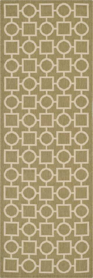 Safavieh Courtyard CY6925 Green/Beige Area Rug 