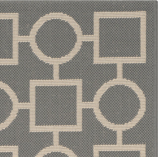 Safavieh Courtyard CY6925 Anthracite/Beige Area Rug 