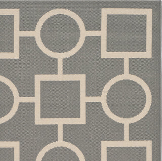 Safavieh Courtyard CY6925 Anthracite/Beige Area Rug 