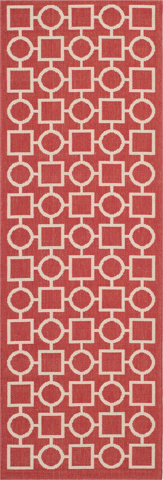 Safavieh Courtyard CY6925 Red/Bone Area Rug 