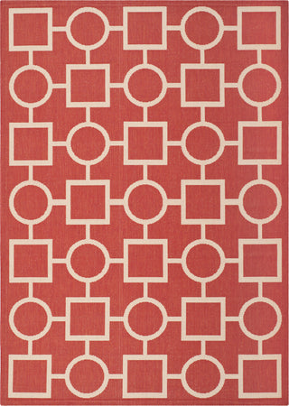 Safavieh Courtyard CY6925 Red/Bone Area Rug 