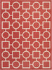 Safavieh Courtyard CY6925 Red/Bone Area Rug 
