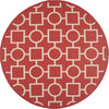 Safavieh Courtyard CY6925 Red/Bone Area Rug 