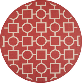 Safavieh Courtyard CY6925 Red/Bone Area Rug 