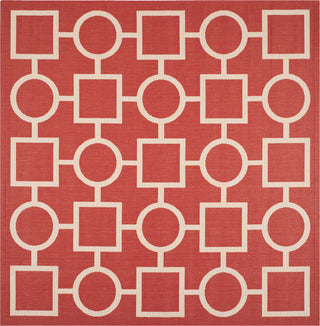 Safavieh Courtyard CY6925 Red/Bone Area Rug 