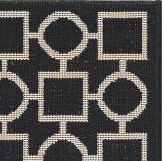 Safavieh Courtyard CY6925 Black/Beige Area Rug 