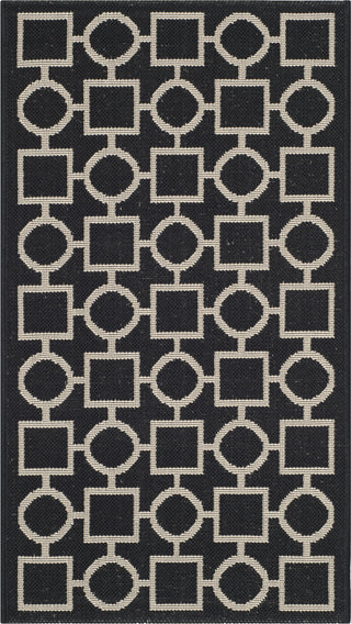 Safavieh Courtyard CY6925 Black/Beige Area Rug main image