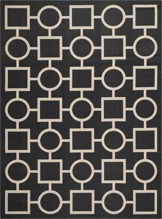 Safavieh Courtyard CY6925 Black/Beige Area Rug 