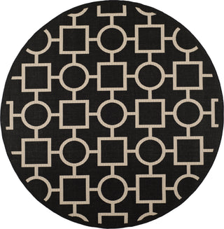 Safavieh Courtyard CY6925 Black/Beige Area Rug 