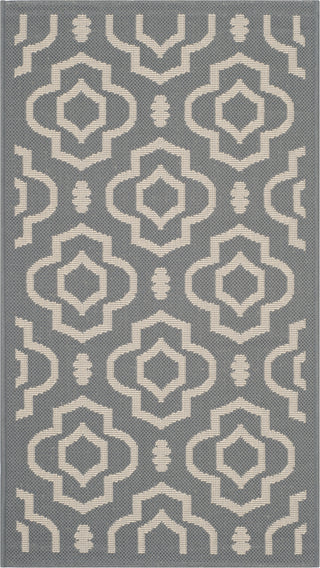 Safavieh Courtyard CY6926 Anthracite/Beige Area Rug main image