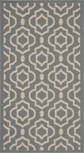 Safavieh Courtyard CY6926 Anthracite/Beige Area Rug 