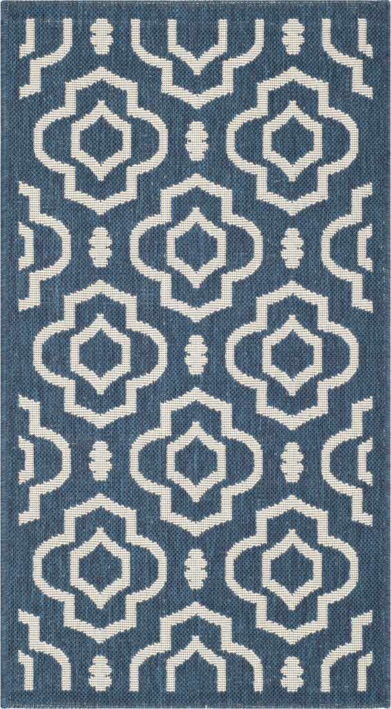 Safavieh Courtyard CY6926 Navy/Beige Area Rug main image