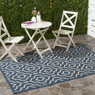 Safavieh Courtyard CY6926 Navy/Beige Area Rug 