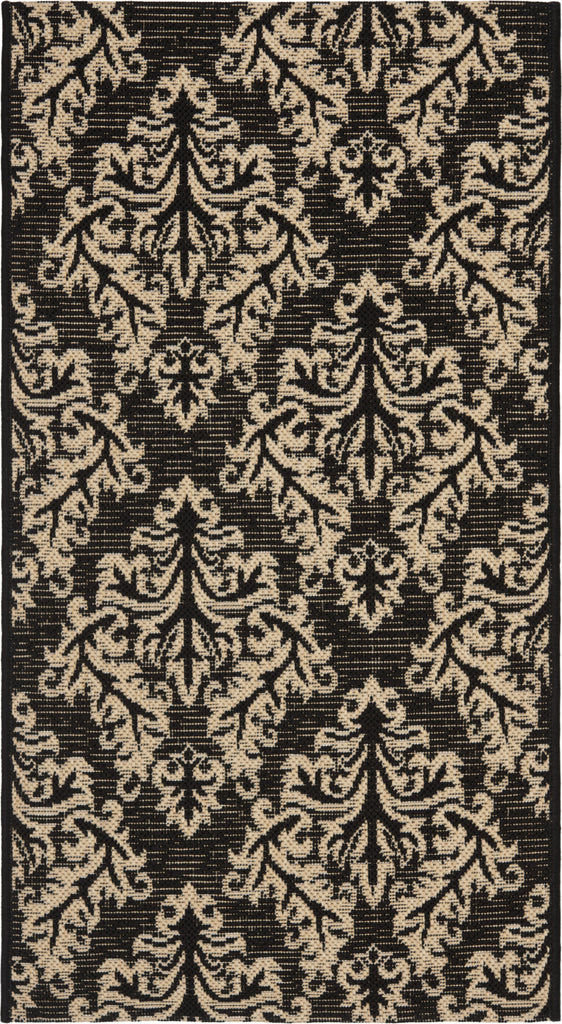 Safavieh Courtyard CY6930 Black/Creme Area Rug main image