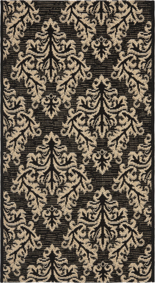 Safavieh Courtyard CY6930 Black/Creme Area Rug main image