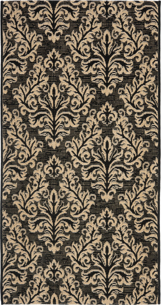 Safavieh Courtyard CY6930 Black/Creme Area Rug 