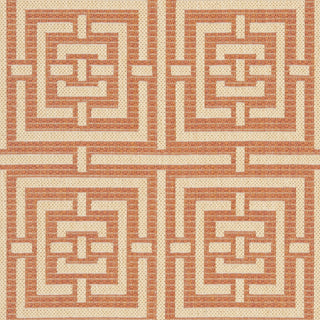 Safavieh Courtyard CY6937 Terracotta/Cream Area Rug 