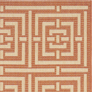 Safavieh Courtyard CY6937 Terracotta/Cream Area Rug 