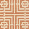 Safavieh Courtyard CY6937 Terracotta/Cream Area Rug 