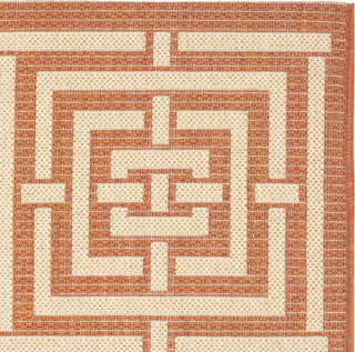 Safavieh Courtyard CY6937 Terracotta/Cream Area Rug 