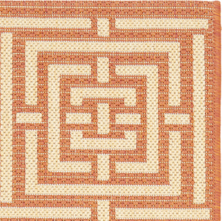 Safavieh Courtyard CY6937 Terracotta/Cream Area Rug 