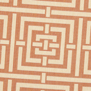 Safavieh Courtyard CY6937 Terracotta/Cream Area Rug 