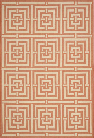 Safavieh Courtyard CY6937 Terracotta/Cream Area Rug 