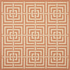 Safavieh Courtyard CY6937 Terracotta/Cream Area Rug 