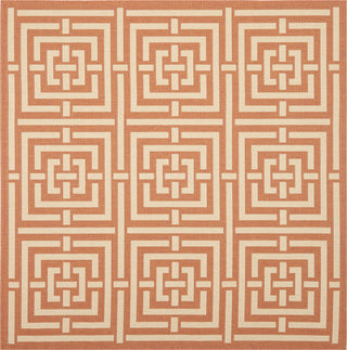 Safavieh Courtyard CY6937 Terracotta/Cream Area Rug 