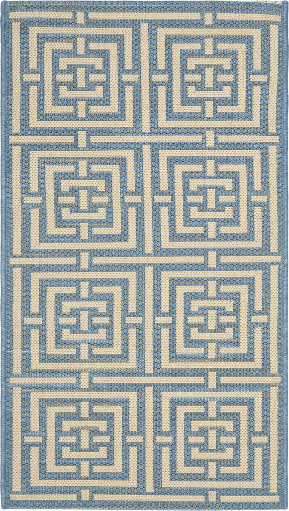 Safavieh Courtyard CY6937 Blue/Bone Area Rug main image